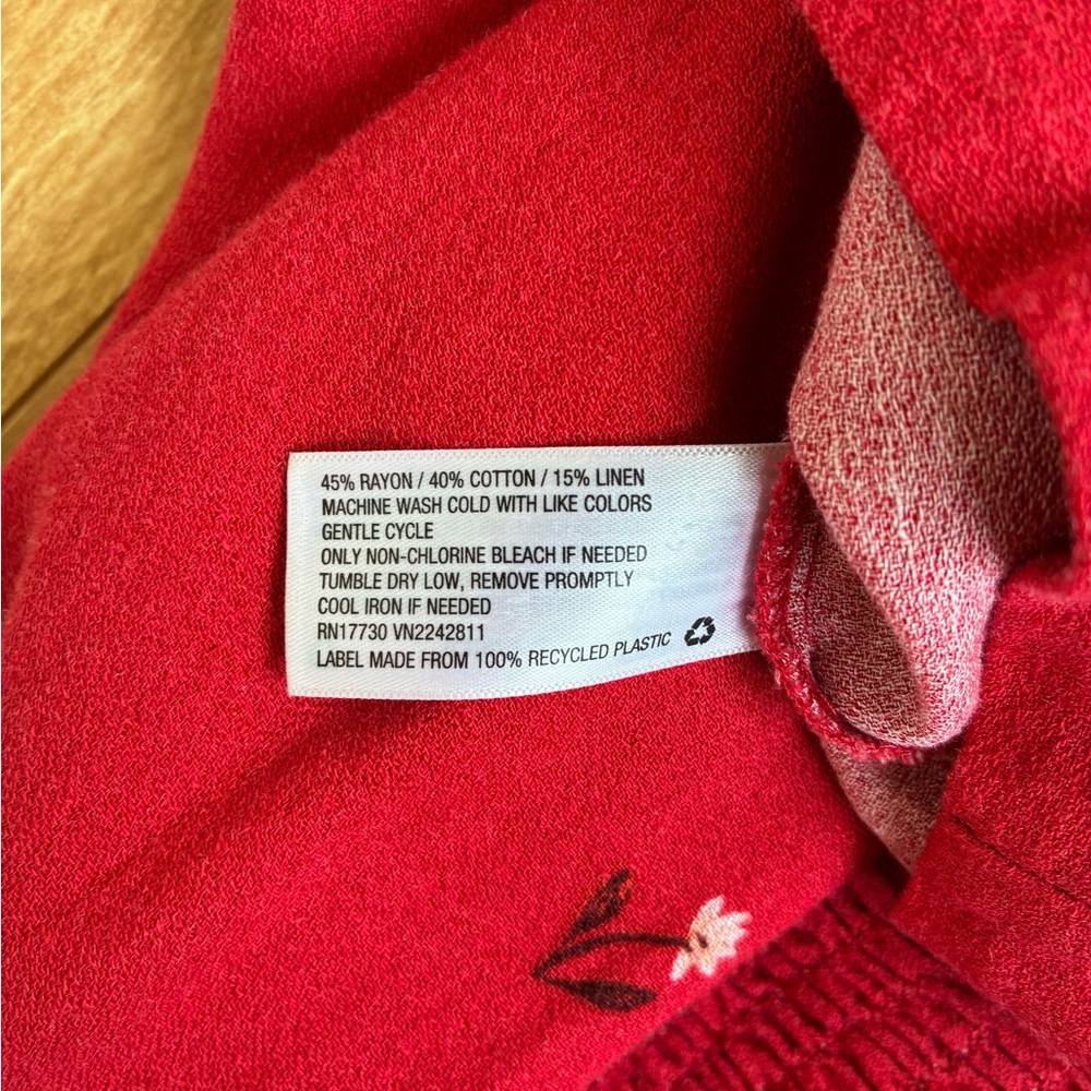 Universal Thread Red Midi Dress - Picture 7 of 7